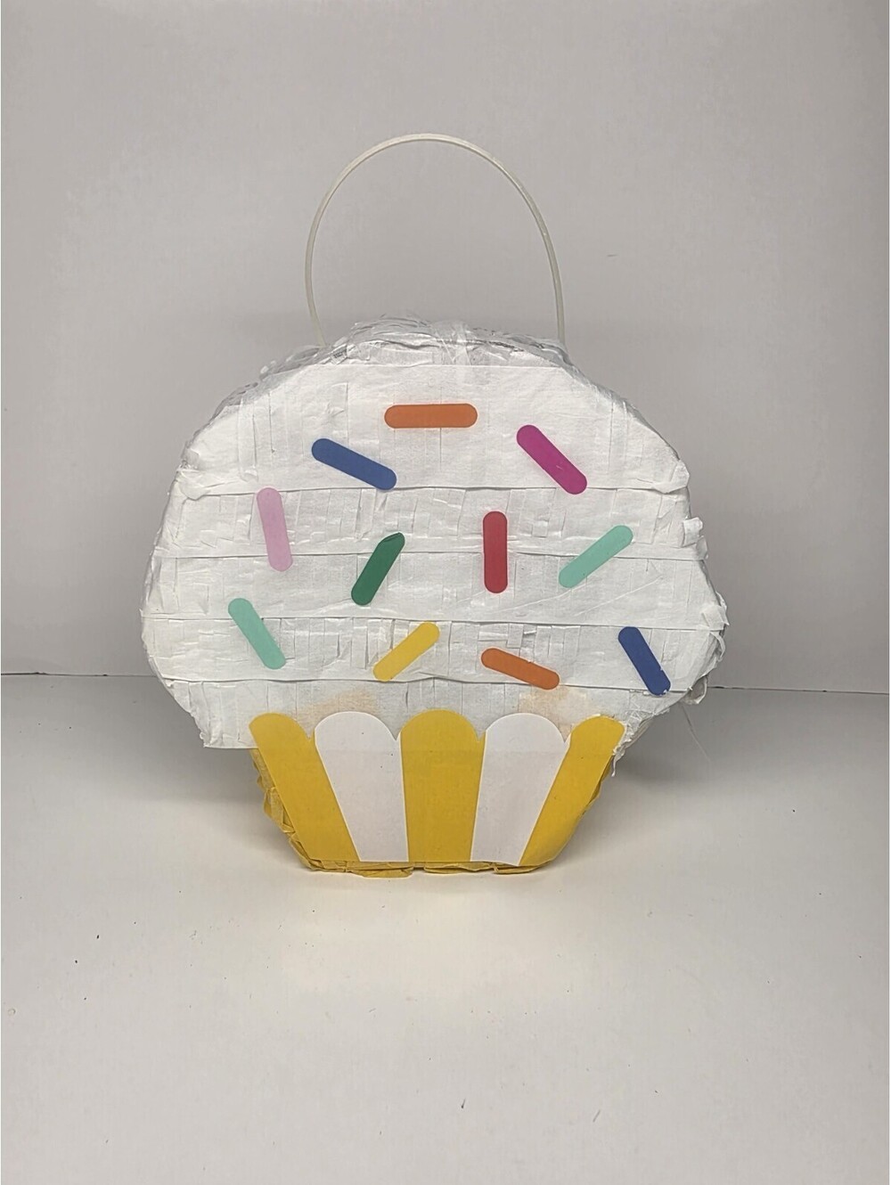 Pinata Cupcake Mini White With Sprinkles New Cute For Any Occasion...